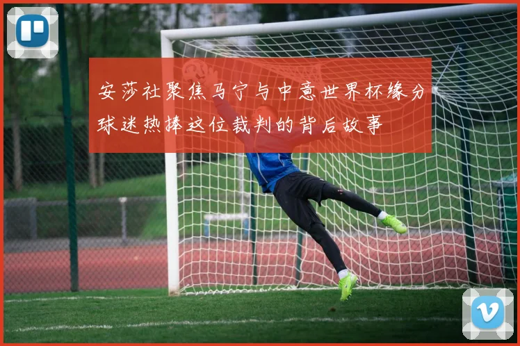 安莎社聚焦马宁与中意世界杯缘分球迷热捧这位裁判的背后故事